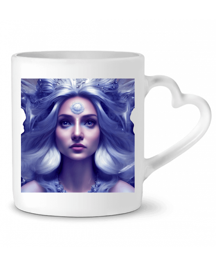 Mug coeur Diosa de la Luna par a-Creations