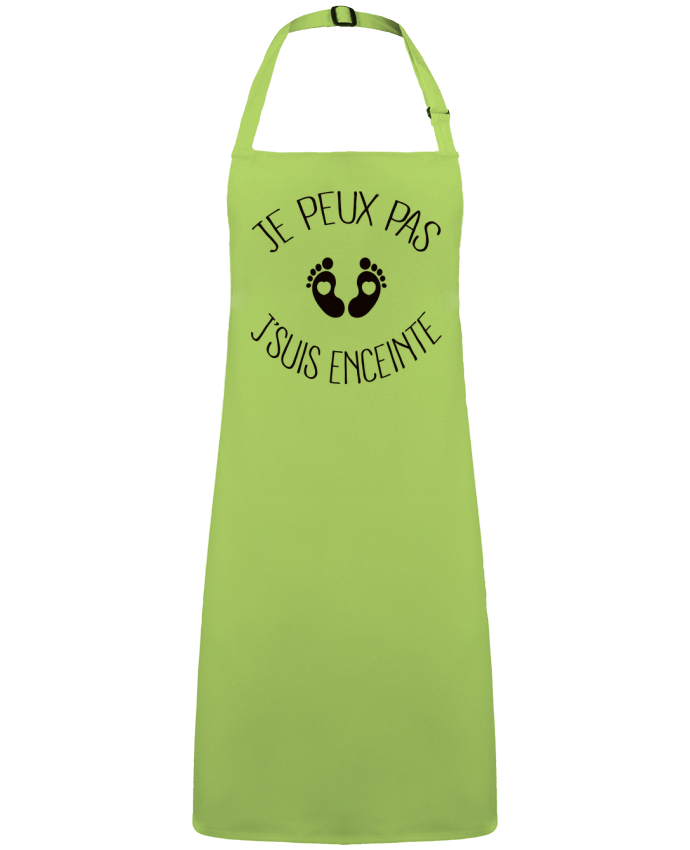 Apron no Pocket Je peux pas je suis enceinte by  Freeyourshirt.com