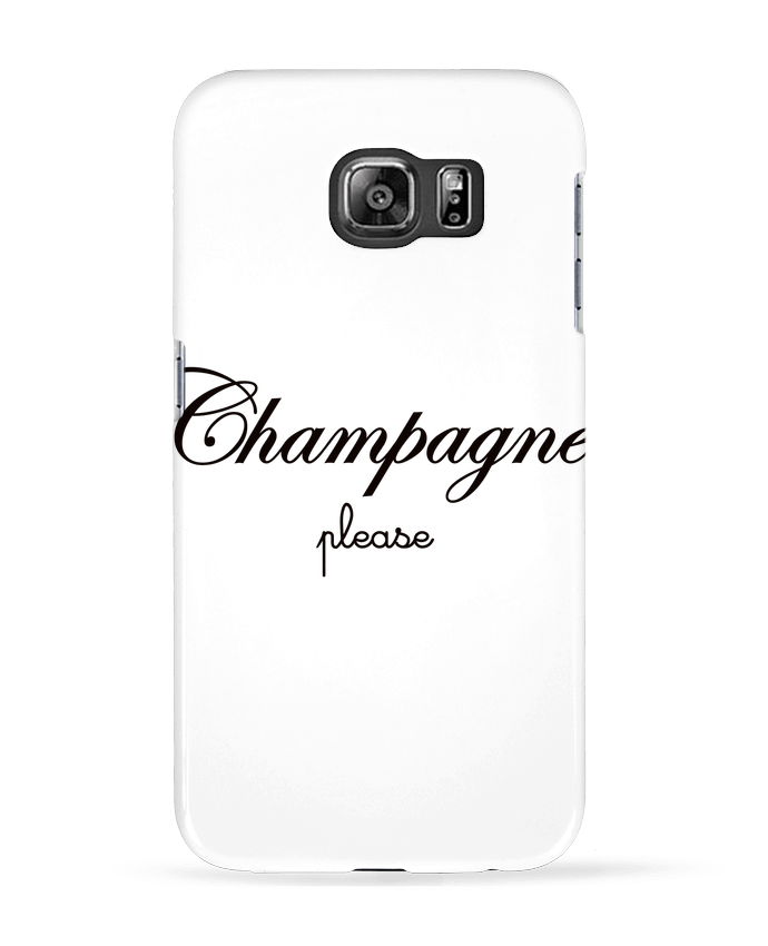 Case 3D Samsung Galaxy S6 Champagne Please - Freeyourshirt.com