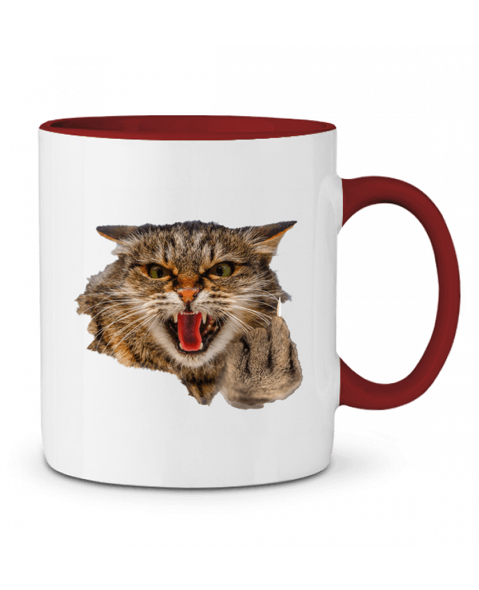 Mug bicolore wild cat Pix-l passion