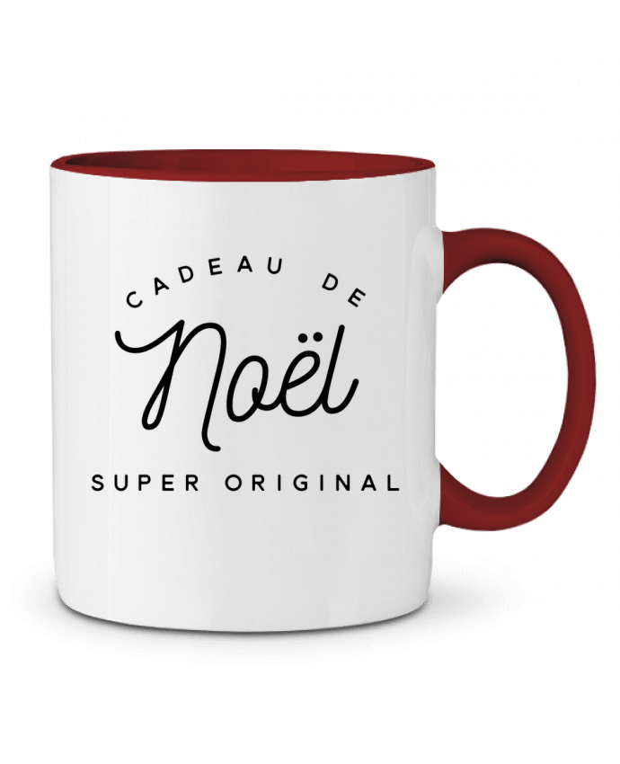 Mug bicolore Cadeau de Noël super original justsayin