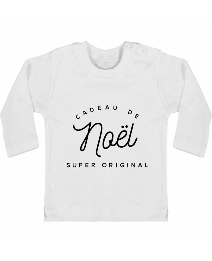 T-shirt bébé Cadeau de Noël super original manches longues du designer justsayin