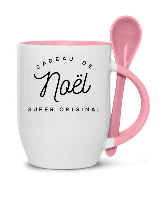  Tasse cuillère Cadeau de Noël super original - texte blanc par justsayin