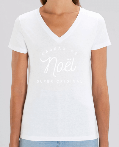Tee-shirt femme Cadeau de Noël super original - texte blanc Par  justsayin