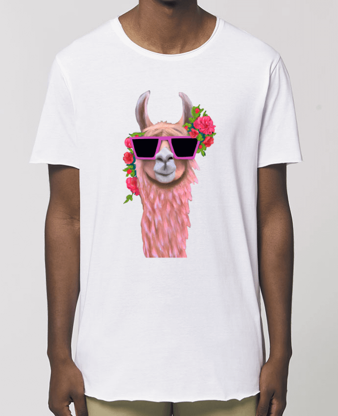 Tee-shirt Homme Lama lunettes de soleil Par  justsayin