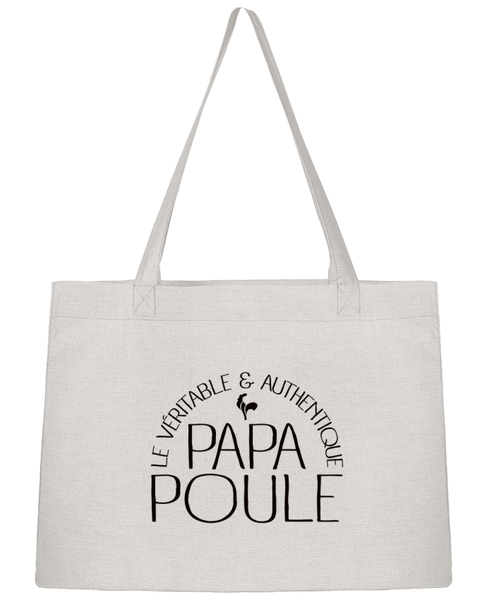 Shopping tote bag Stanley Stella Papa Poule by Freeyourshirt.com