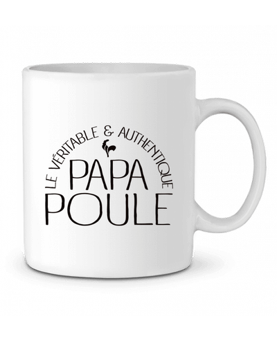 Mug  Papa Poule par Freeyourshirt.com