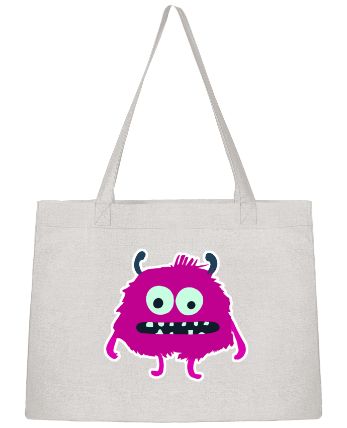 Sac Shopping Monstre rose par justsayin