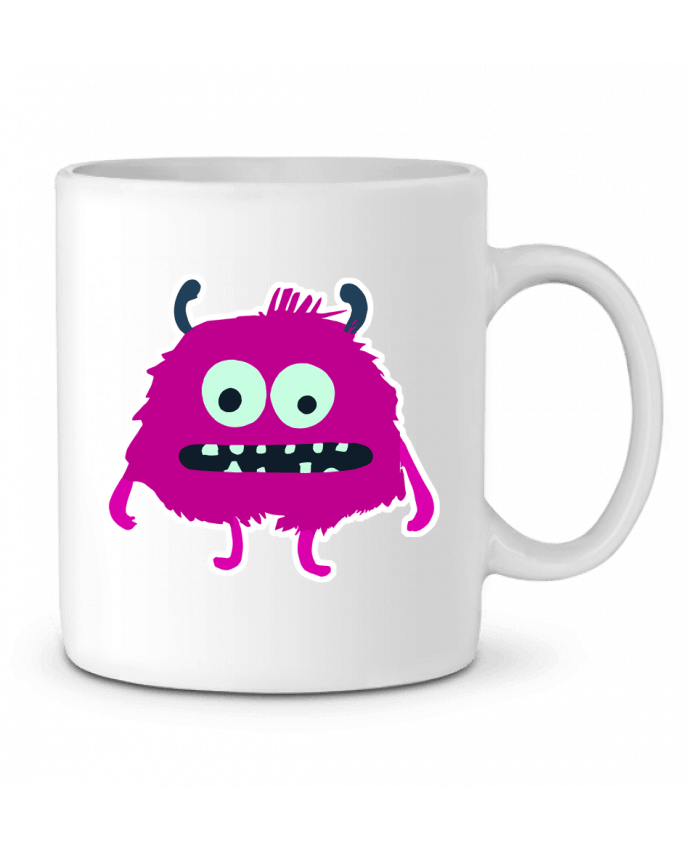 Mug  Monstre rose par justsayin
