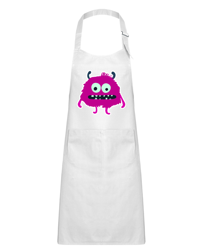Tablier Enfant Monstre rose par justsayin
