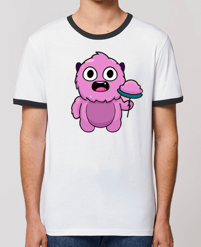 T-shirt Mignon monstre rose par justsayin