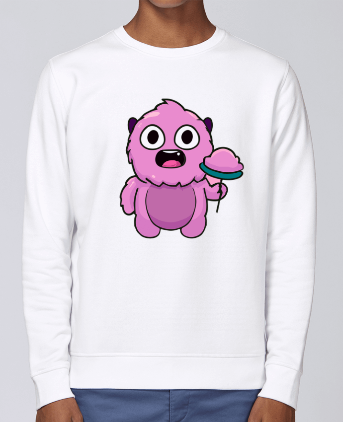 Sweatshirt Mignon monstre rose par justsayin