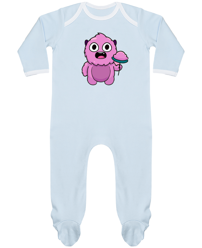 Body Pyjama Bébé Mignon monstre rose par justsayin