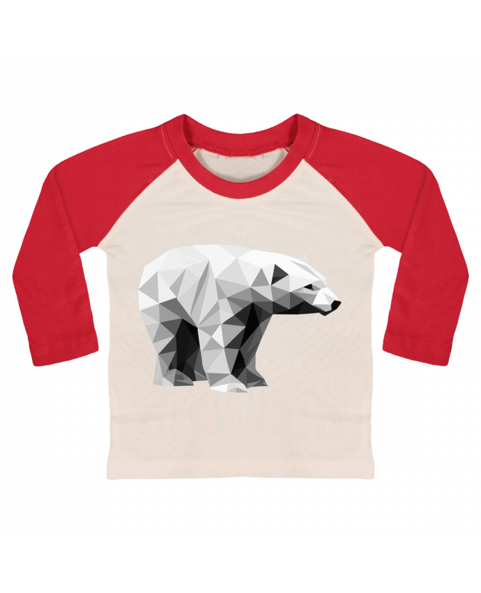 Tee-shirt Bébé Baseball ML Ours polaire par justsayin