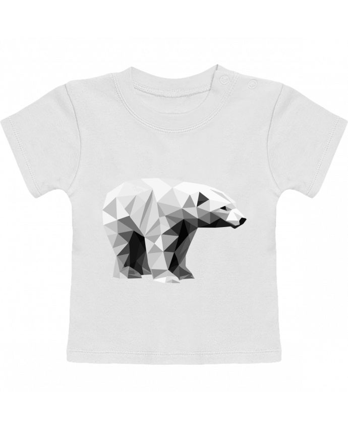 T-shirt bébé Ours polaire manches courtes du designer justsayin