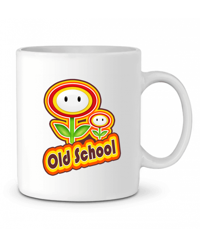 Mug  fleure old school par feijao