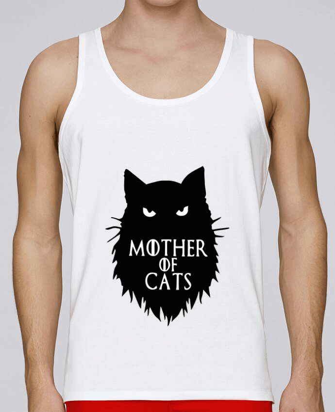 Débardeur homme Mother of Cats par Geekshow 100% coton bio