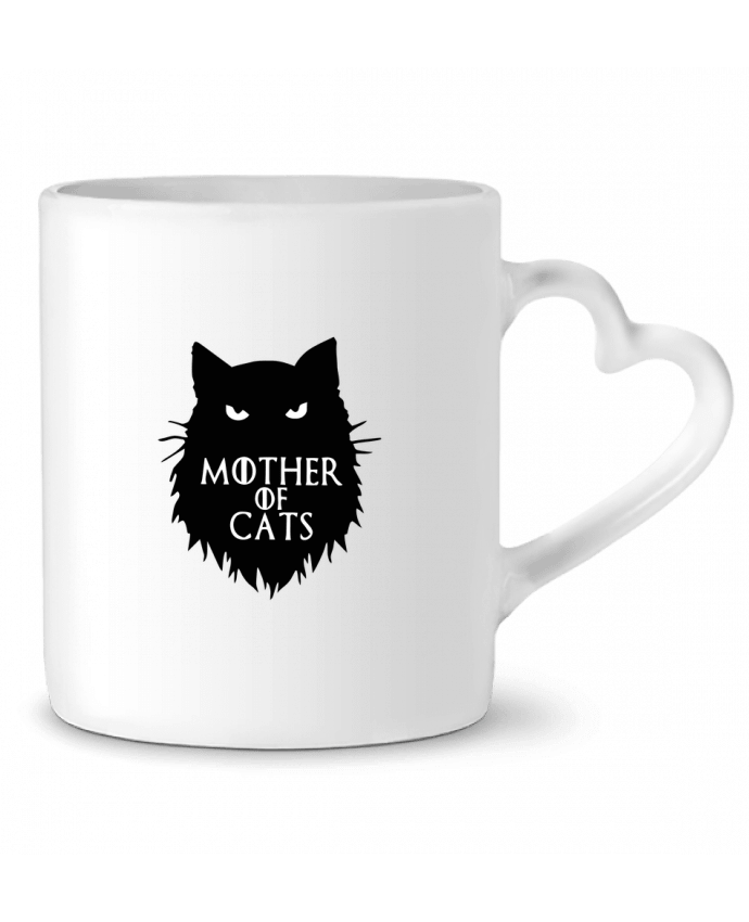 Mug coeur Mother of Cats par Geekshow