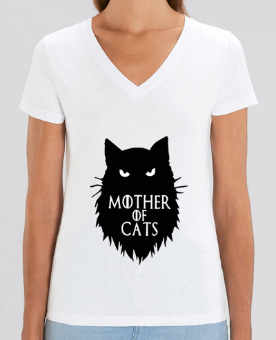 Tee-shirt femme Mother of Cats Par  Geekshow
