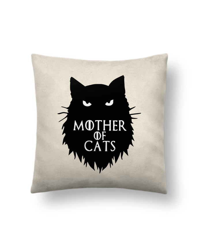 Coussin suédine Mother of Cats par Geekshow