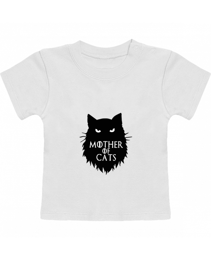 T-shirt bébé Mother of Cats manches courtes du designer Geekshow