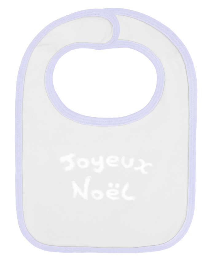 Bavoir bébé uni Joyeux noël par Finger L