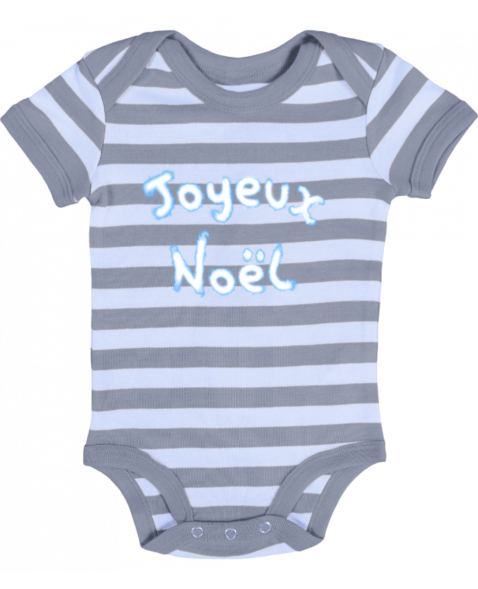 Body Bébé Rayé Joyeux Noël - Finger L