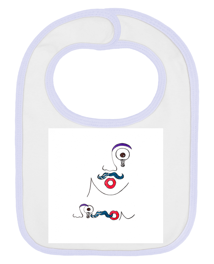 Bavoir bébé uni simon2 par Mobius