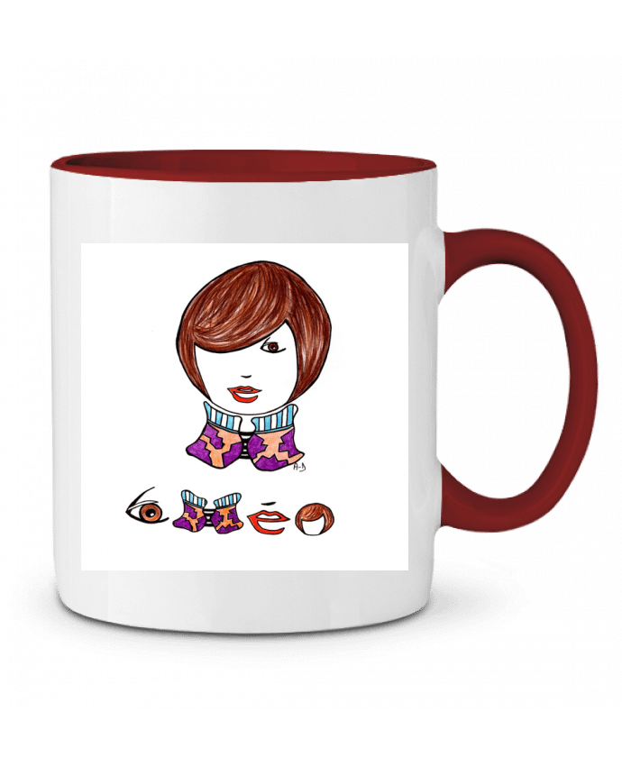 Mug bicolore théo2 Mobius