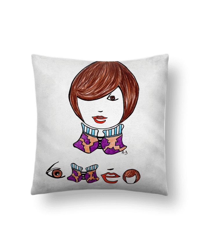 Coussin suédine théo2 par Mobius