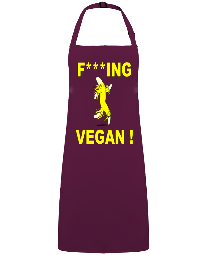 Apron no Pocket Fucking Vegan by  ilcapitano95