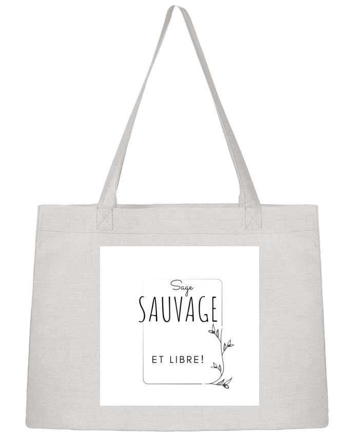 Sac Shopping sage sauvage et libre par AudreyTea