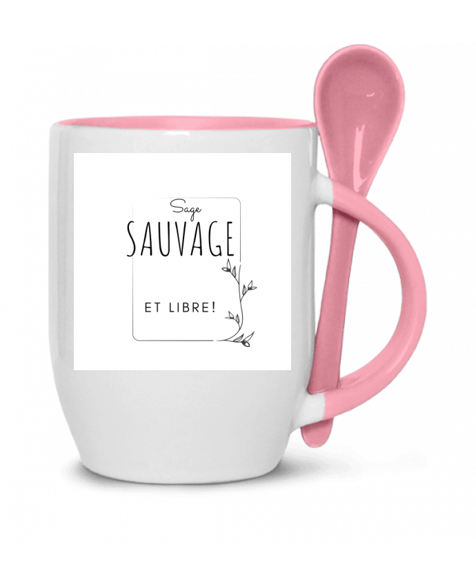  Tasse cuillère sage sauvage et libre par AudreyTea