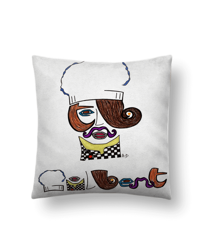 Coussin suédine gilbert2 par Mobius