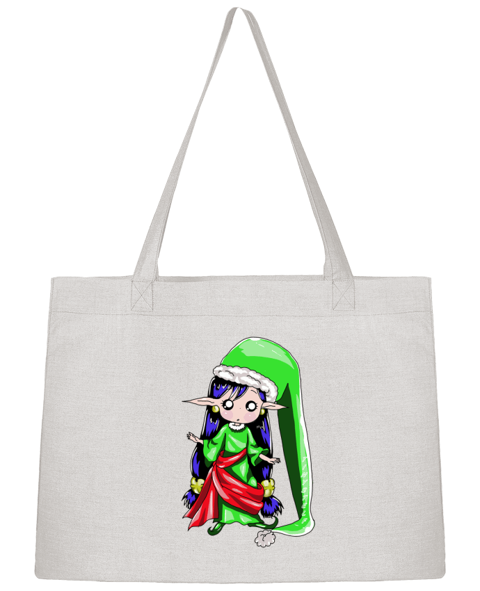 Sac Shopping elfe de noel par Tinystelf