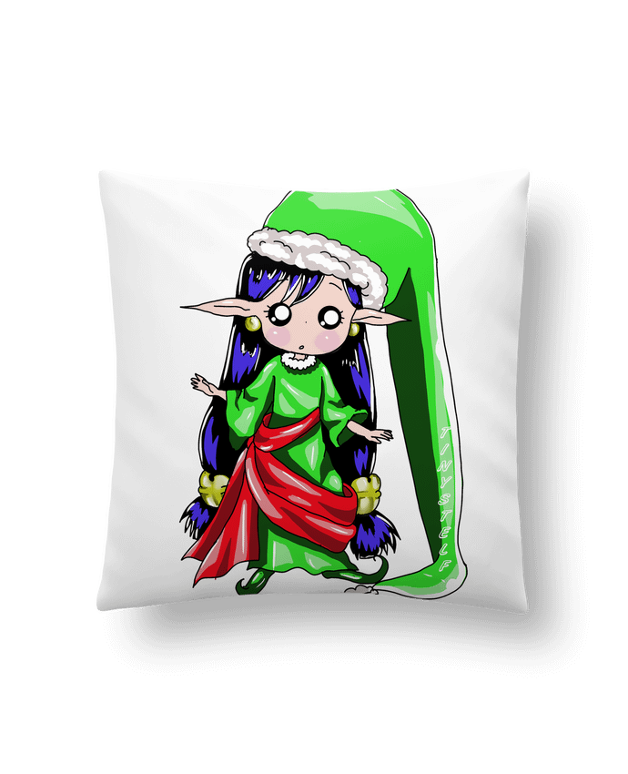 Coussin elfe de noel par Tinystelf