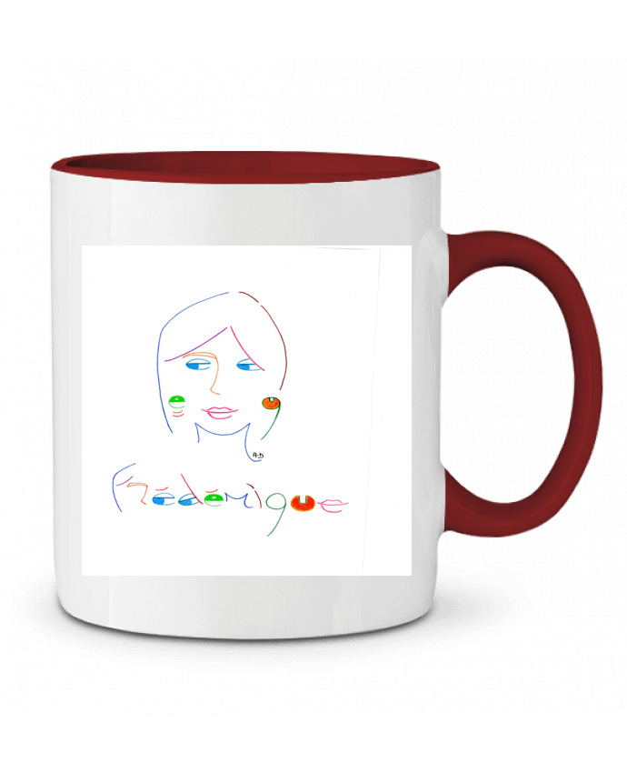 Mug bicolore Frédérique2 Mobius