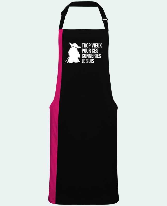 Two-tone long Apron Vieuda by  Rickydule