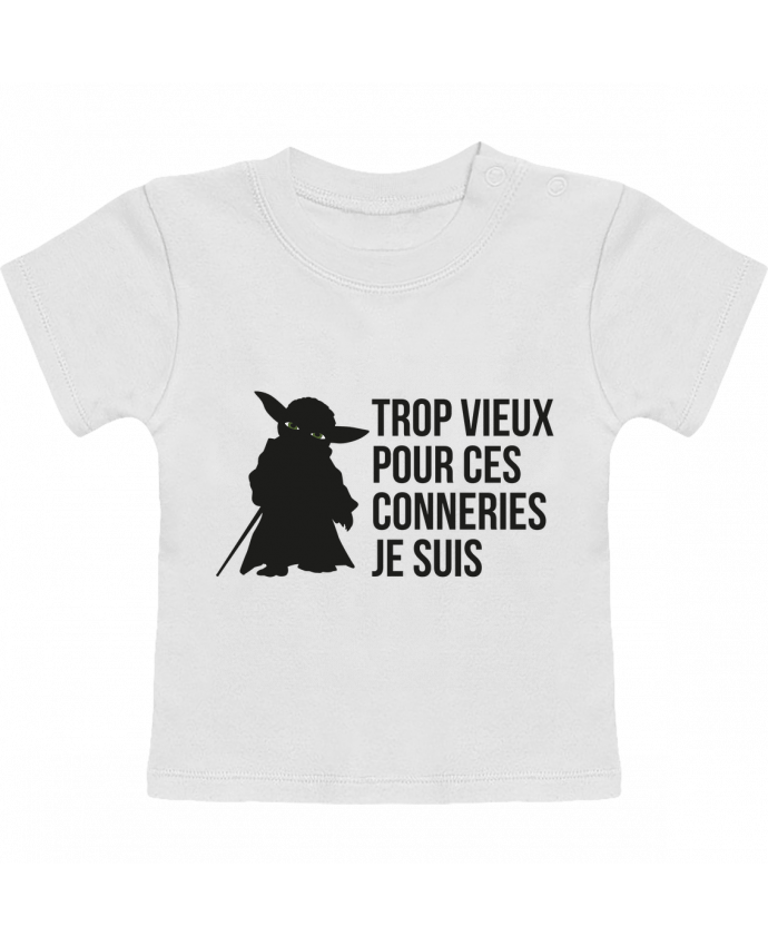 T-Shirt Baby Short Sleeve Vieuda manches courtes du designer Rickydule