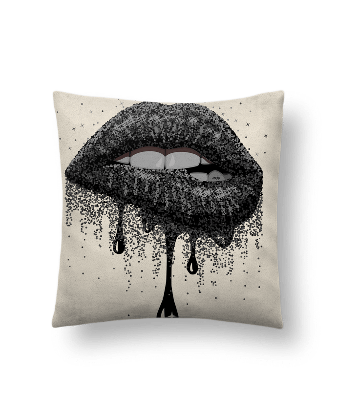 Coussin suédine sensual par KR96