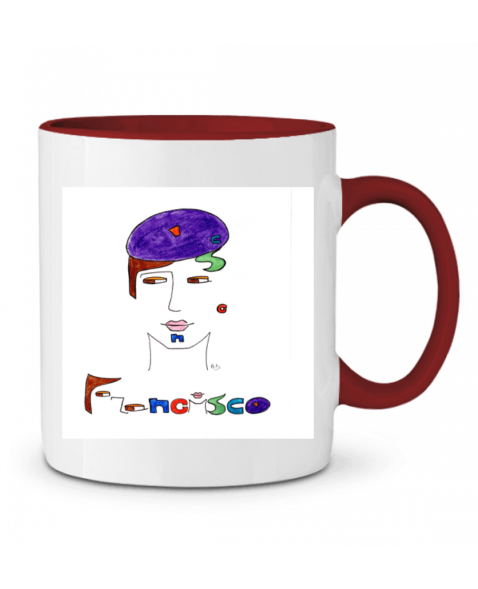 Mug bicolore francisco2 Mobius