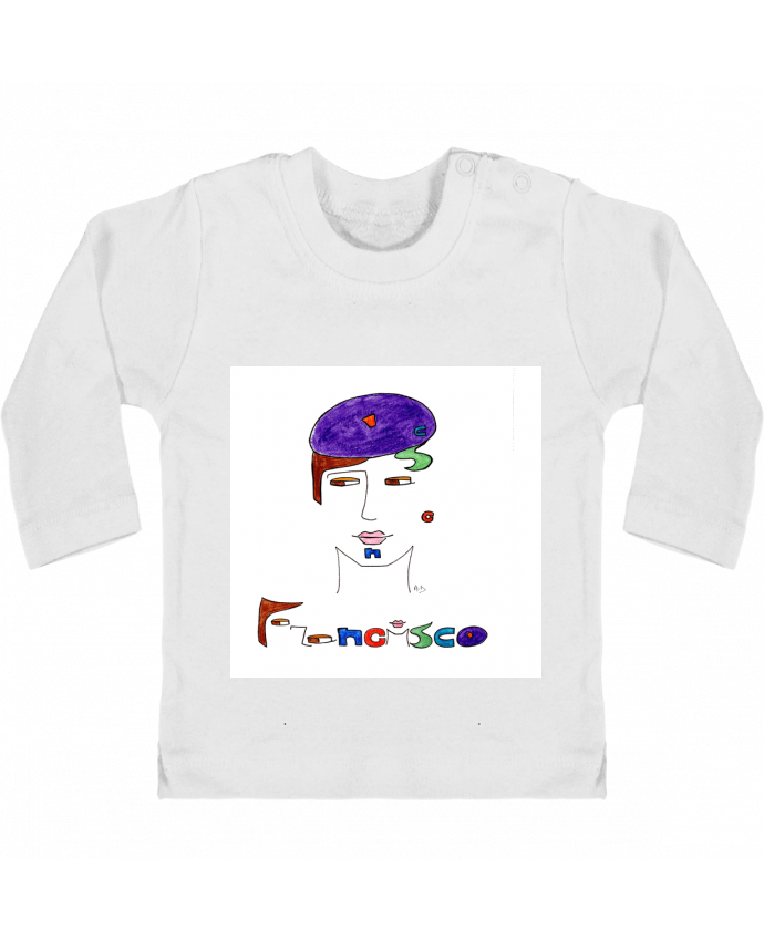 T-shirt bébé francisco2 manches longues du designer Mobius