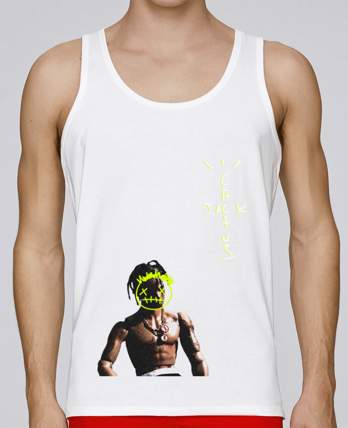 Tank Top Men Stanley Runs Organic cotton CACTUS JACK TEE by MR. RAGGI 100% coton bio