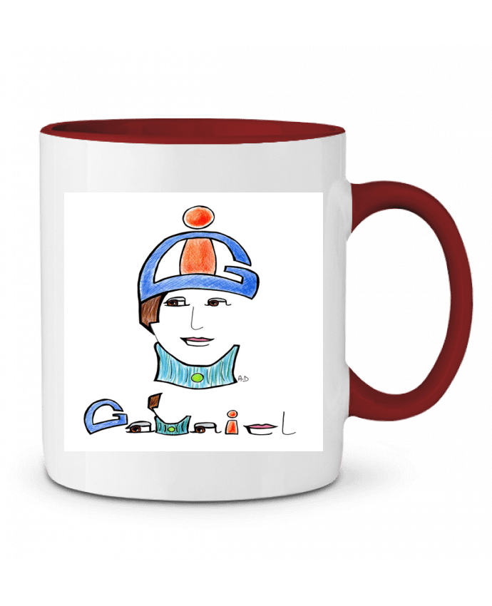 Mug bicolore gabriel2 Mobius