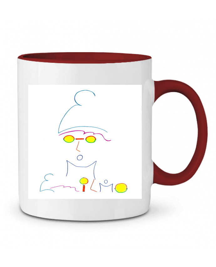 Mug bicolore Emilio2 Mobius