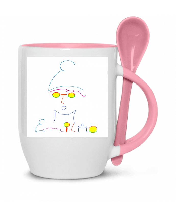  Tasse cuillère Emilio2 par Mobius