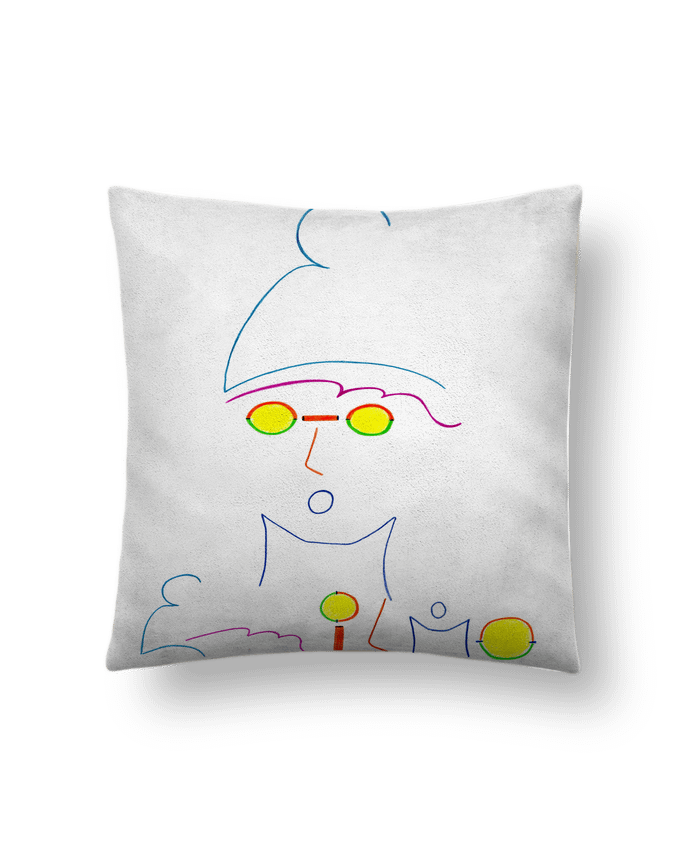 Coussin suédine Emilio2 par Mobius