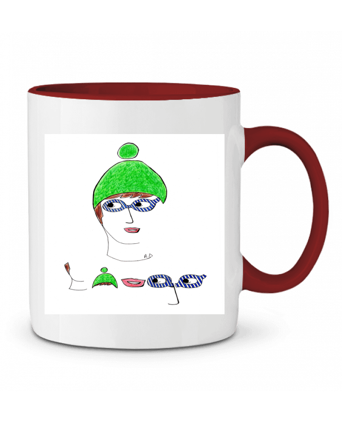 Mug bicolore tiago2 Mobius