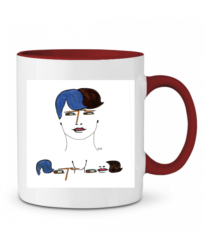 Mug bicolore raphael2 Mobius