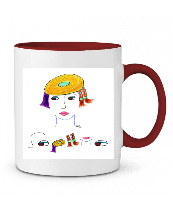 Mug bicolore sophie2 Mobius